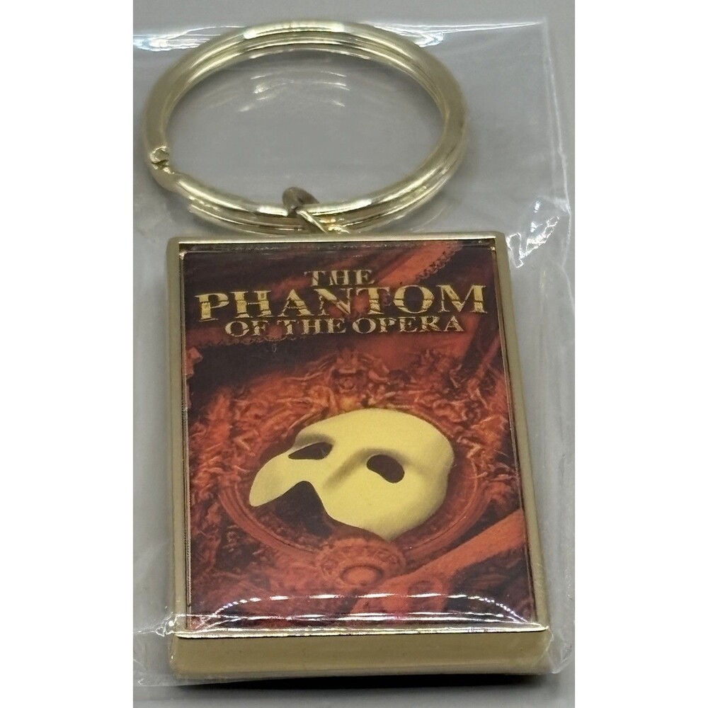 Phantom Of The Opera Musical 1986 Rug Ltd Keychain Backpack Purse Fob (H)